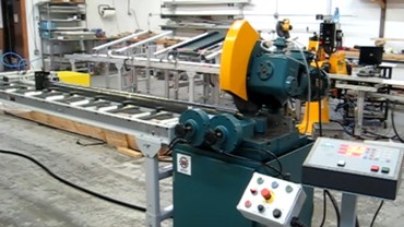 Pusher with Brobo Cold Saw