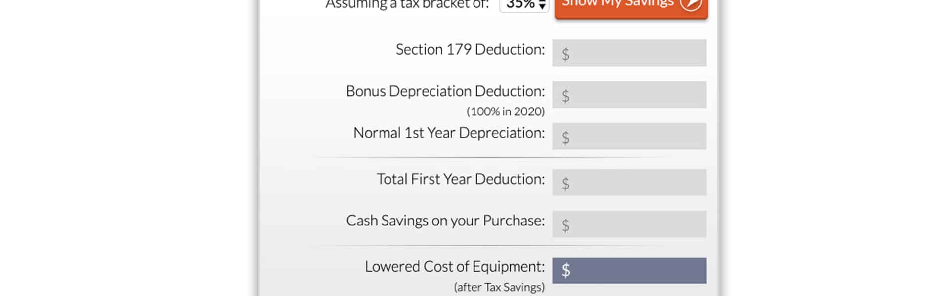 Section 179 Calculator